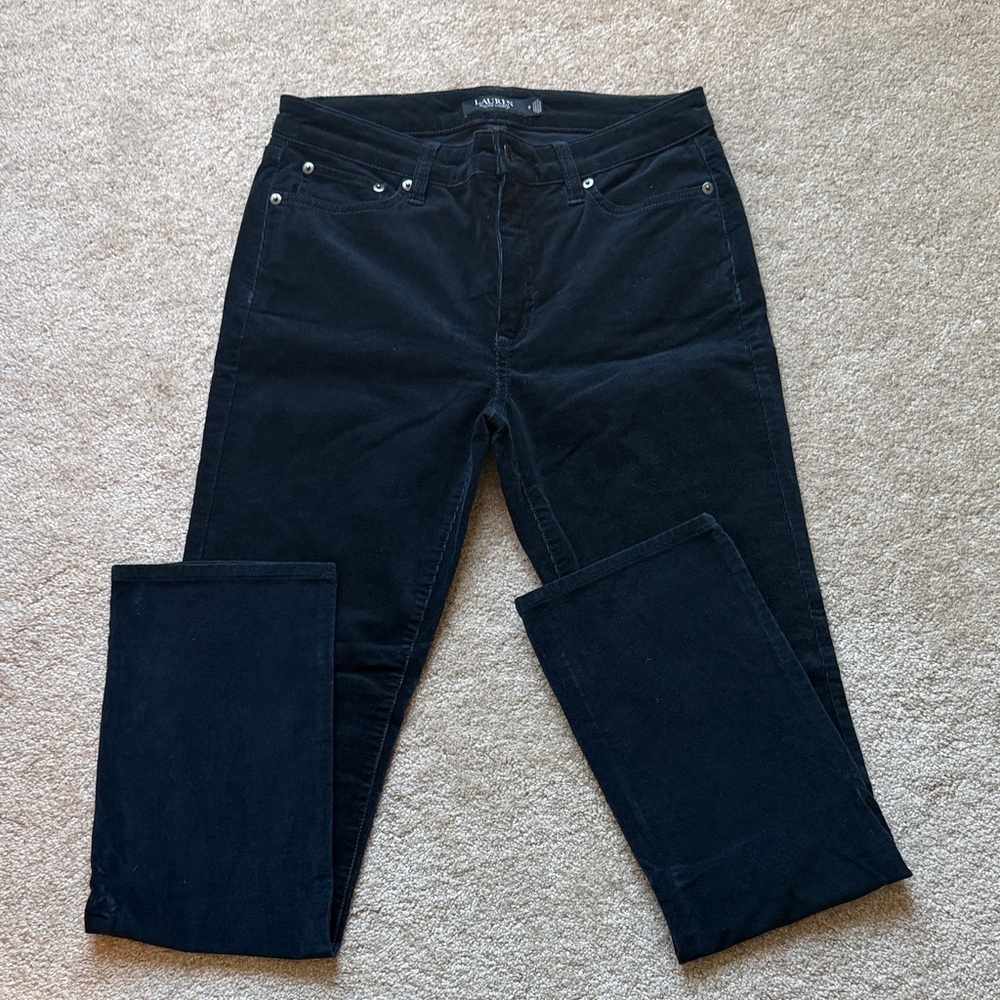Ralph Lauren Dark Blue Corduroy Trousers